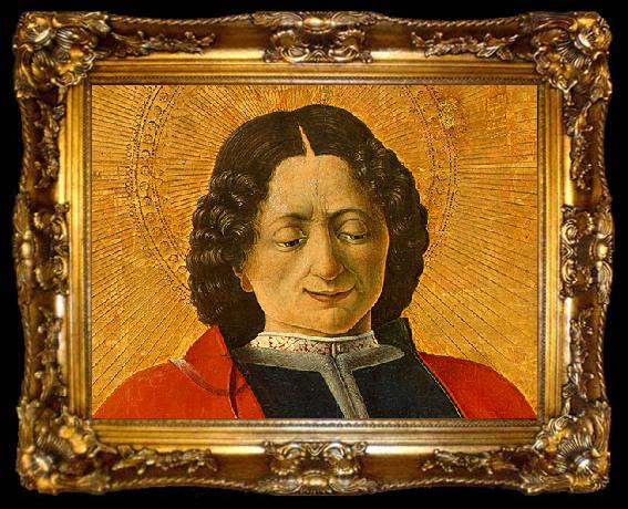 framed  COSSA, Francesco del Saint Florian (detail) dfg, ta009-2